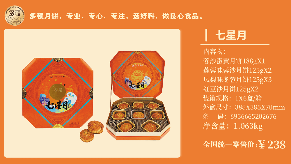 多顿七星月