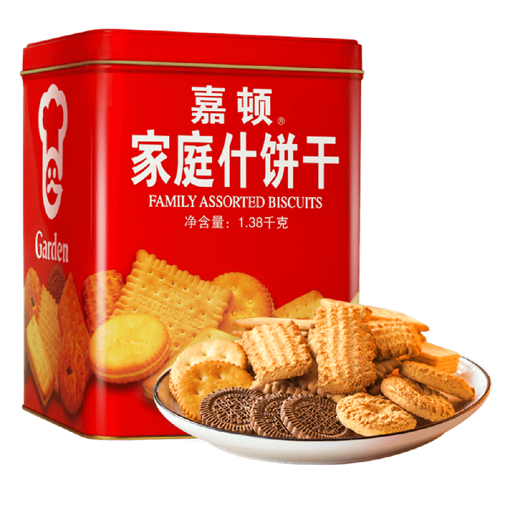 嘉顿-家庭什饼干1380g